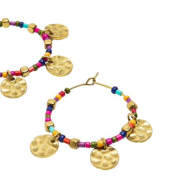 Жіночі різнокольорові сережки Parfois артикул 234929 _BM FW2025 Фото ракурс 3 - Жіночі різнокольорові сережки Parfois артикул 234929 _BM FW2025