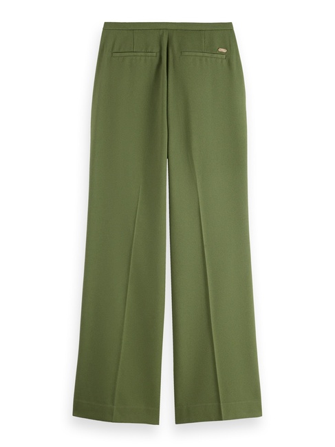 Фото ракурс 5 - Жіночі зелені брюки SCOTCH & SODA артикул ULH01010F U362 FW2025