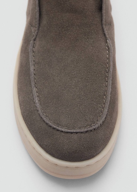 Фото ракурс 4 - Мужские хаки ботинки Mango артикул 87080609 37 8 season