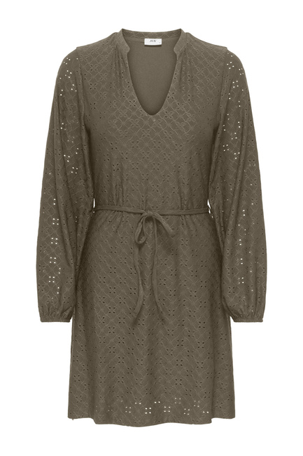 Женское зеленое платье Only артикул 15354580 Capers FW2025 Фото ракурс 1 - Женское зеленое платье Only артикул 15354580 Capers FW2025