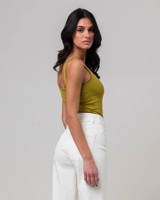 Фото ракурс 2 - Жіноча зелена блузка Piazza Italia артикул 50421 PISTACHIO GREEN SS2025