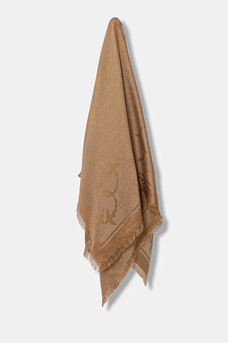 Фото ракурс 1 - Женский бежевый шарф Pinko артикул 106017-A2ZH C65 FW2025