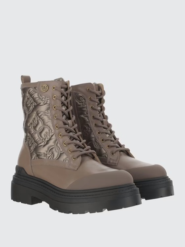 Фото ракурс 1 - Жіночі коричневі черевики Pinko артикул SD0401-T047 L15 FW2025