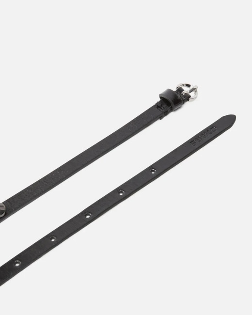 Фото ракурс 3 - Жіночий чорний ремінь Pinko артикул 105536-A1AC Z99N FW2025