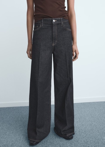 Фото ракурс 1 - Женские синие джинсы Mango артикул 17034118 TS 1 season