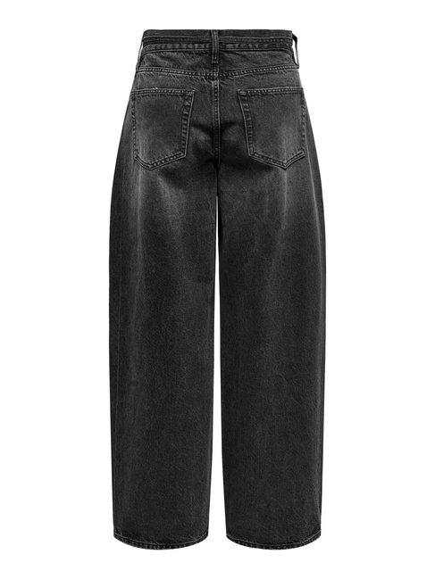 Жіночі чорні джинси Only артикул 15347094 WASHED BLACK FW2025 Фото ракурс 4 - Жіночі чорні джинси Only артикул 15347094 WASHED BLACK FW2025