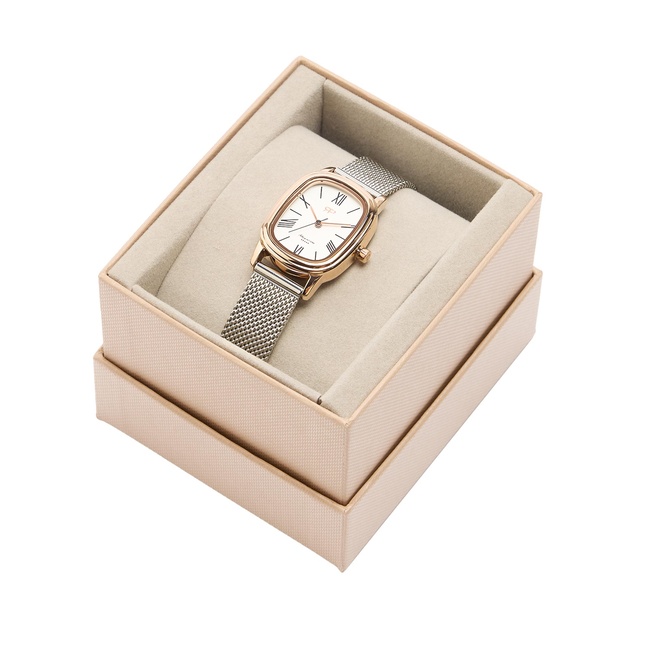 Жіночий срібний годинник Parfois артикул 239317 _MM FW2025 Фото ракурс 4 - Жіночий срібний годинник Parfois артикул 239317 _MM FW2025