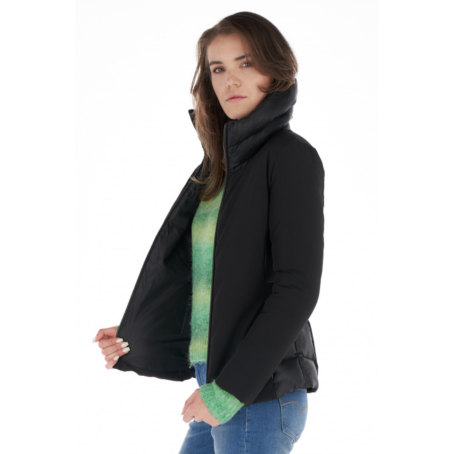 Фото ракурс 3 - Женская черная куртка Lee Cooper артикул 20695410 Black FW2022