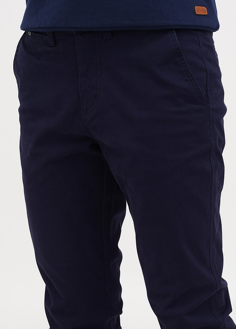 Фото ракурс 3 - Мужские синие штаны Lee Cooper  артикул LCM244-5004 NAVY FW2024