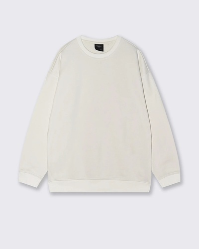 Фото ракурс 1 - Чоловічий білий джемпер Piazza Italia артикул 65303 White FW2025