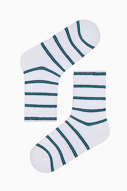 Фото ракурс 2 - Білі шкарпетки для хлопчиків Penti артикул PHH6OKNX25IY 166 25SS
