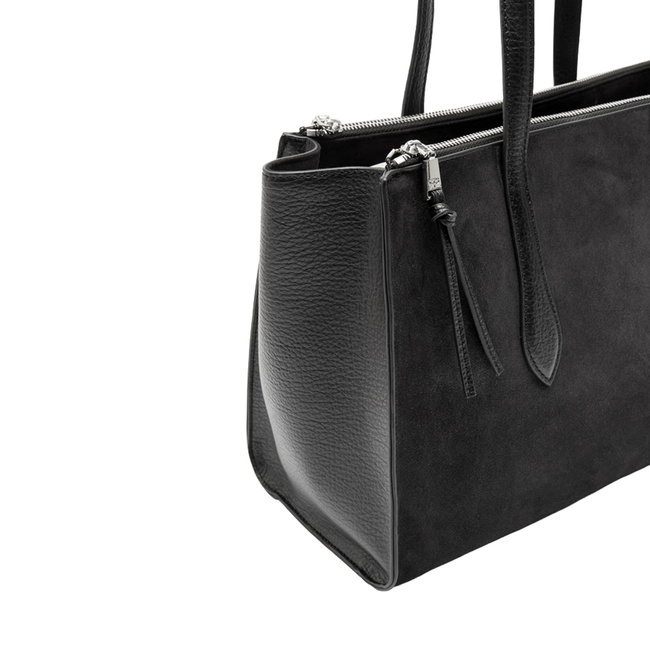 Фото ракурс 3 - Женская черная сумка Parfois артикул 239525 _BK FW2025