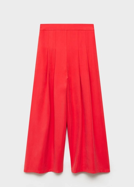 Жіночі червоні брюки Mango артикул 87040584 87 8 season Фото ракурс 3 - Жіночі червоні брюки Mango артикул 87040584 87 8 season