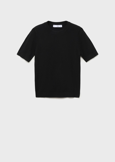 Жіночий чорний джемпер Mango артикул 17091198 99 1 season Фото ракурс 3 - Жіночий чорний джемпер Mango артикул 17091198 99 1 season