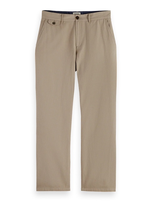 Мужские бежевые брюки SCOTCH & SODA артикул 181173 260 FW2025 Фото ракурс 5 - Мужские бежевые брюки SCOTCH & SODA артикул 181173 260 FW2025