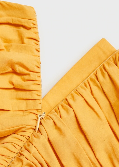 Фото ракурс 4 - Жіночий помаранчевий топ Mango артикул 17091259 15 1 season