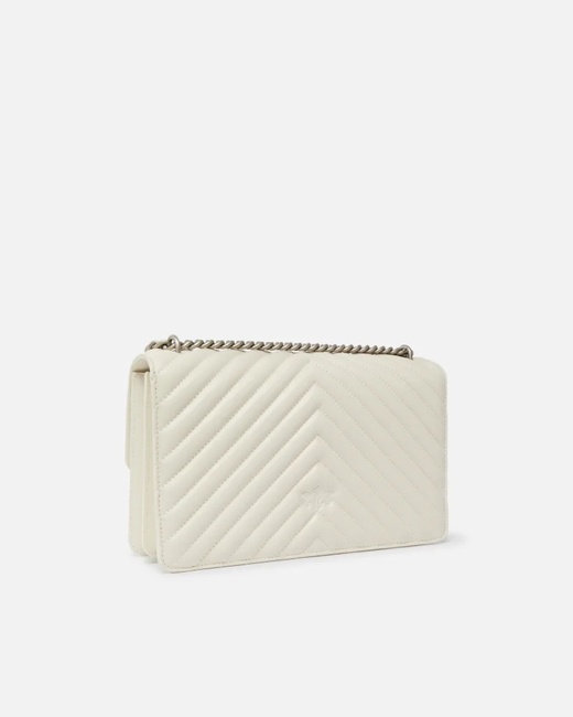 Фото ракурс 2 - Женская молочная сумка Pinko артикул 100941-A0GK Z14O FW2025