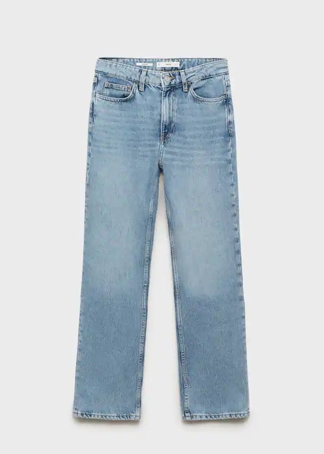 Жіночі сині джинси Mango артикул 17051285 TM 1 season Фото ракурс 3 - Жіночі сині джинси Mango артикул 17051285 TM 1 season