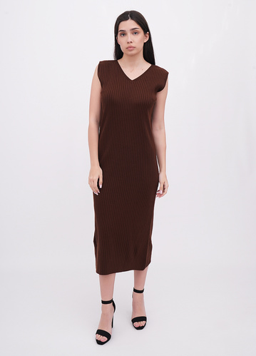 Фото ракурс 1 - Жіночий коричневий комплект одягу EQUILIBRI артикул W391 001 002 Brown FW2025