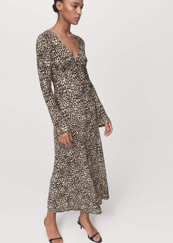 Фото ракурс 1 - Жіноча чорна сукня Mango артикул 17045812 99 1 season