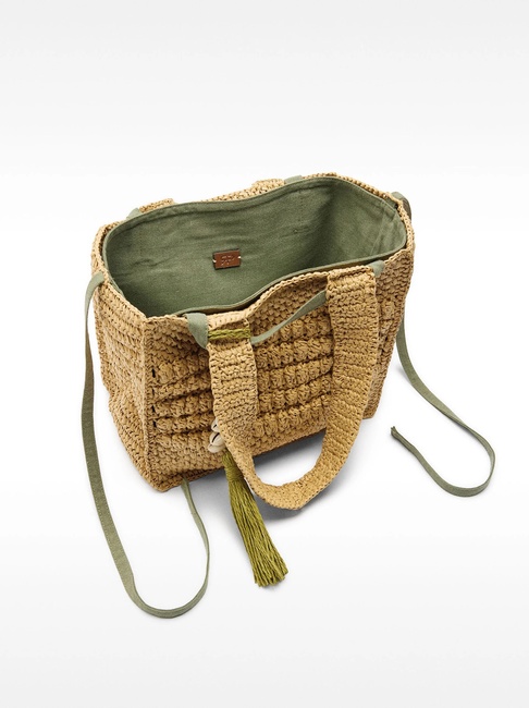 Жіноча бежева сумка Parfois артикул 230277 NCM FW2025 Фото ракурс 4 - Жіноча бежева сумка Parfois артикул 230277 NCM FW2025