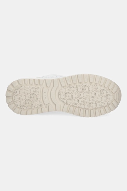 Фото ракурс 6 - Женские белые кроссовки Pinko артикул SS0055-P074 Z1B SS2025