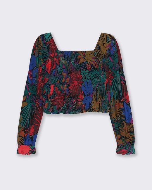 Жіноча різнокольорова блузка Piazza Italia артикул 32759 VAR 2 SS2025 Фото ракурс 4 - Жіноча різнокольорова блузка Piazza Italia артикул 32759 VAR 2 SS2025