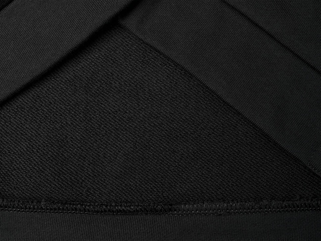 Фото ракурс 6 - Жіноча чорна олімпійка Benetton артикул 3UNID500R 100 25A