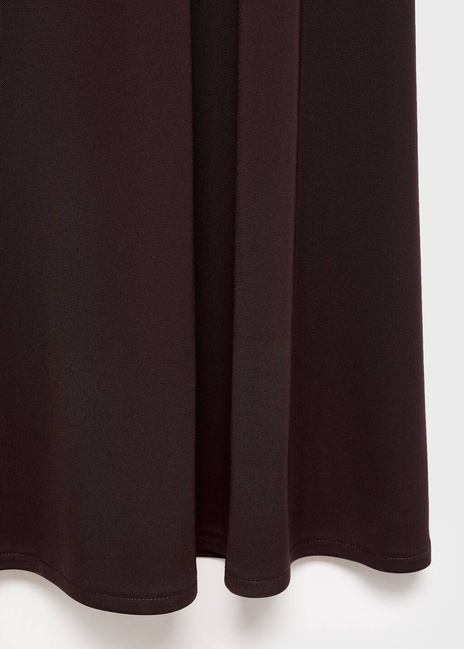 Жіноча коричнева сукня Mango артикул 17065821 30 1 season Фото ракурс 5 - Жіноча коричнева сукня Mango артикул 17065821 30 1 season