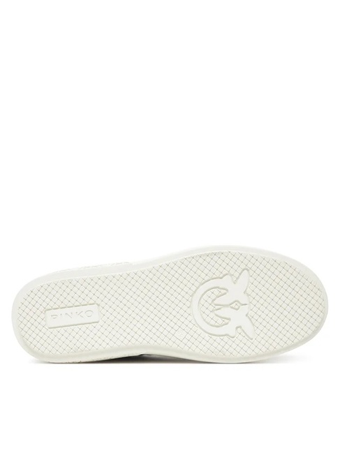 Жіночі срібні кросівки Pinko артикул SS0103-P103 KZ7 FW2025 Фото ракурс 4 - Жіночі срібні кросівки Pinko артикул SS0103-P103 KZ7 FW2025