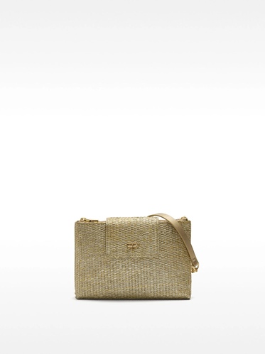 Фото ракурс 1 - Жіноча золота сумка Parfois артикул 232141 _GD FW2025