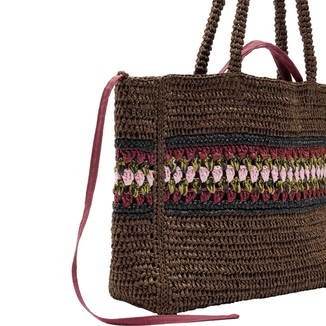 Женская коричневая сумка Parfois артикул 230282 _BN FW2025 Фото ракурс 2 - Женская коричневая сумка Parfois артикул 230282 _BN FW2025