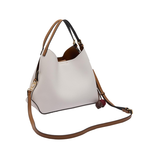 Жіноча біла сумка Parfois артикул 233308 _WT FW2025 Фото ракурс 2 - Жіноча біла сумка Parfois артикул 233308 _WT FW2025