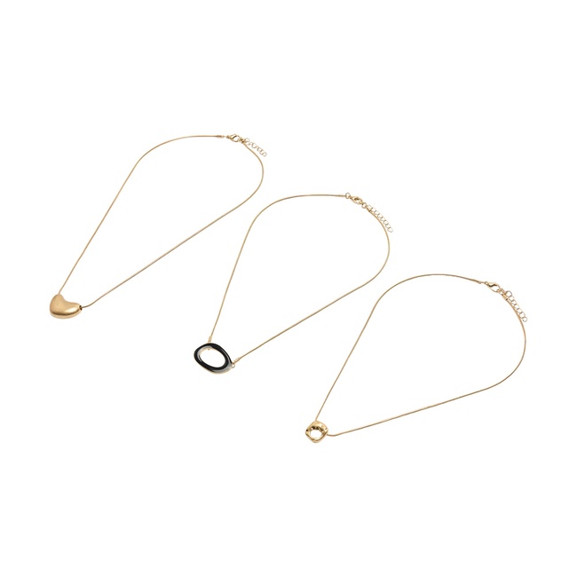 Фото ракурс 3 - Жіноче золотe намисто Parfois артикул 228758 _BK FW2025