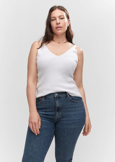 Фото ракурс 2 - Женские синие джинсы Mango артикул 47042536 TO 4 season