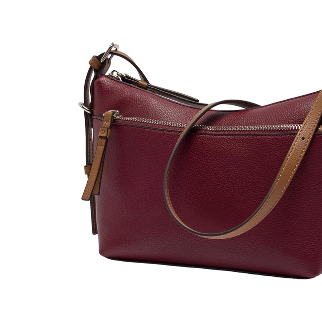 Женская бордовая сумка Parfois артикул 233310 _BU FW2025 Фото ракурс 3 - Женская бордовая сумка Parfois артикул 233310 _BU FW2025