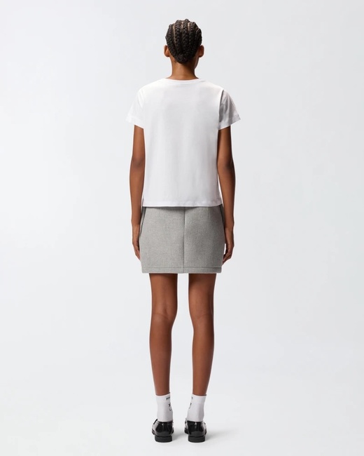 Фото ракурс 2 - Жіноча біла футболка Pinko артикул 100373-A2RE Z04 FW2025