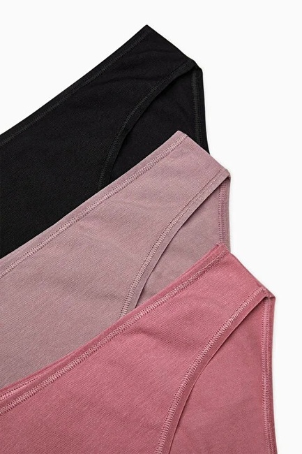 Фото ракурс 5 - Жіночі різнокольорові труси Penti артикул PL1ZACN024SK MIX 25SS