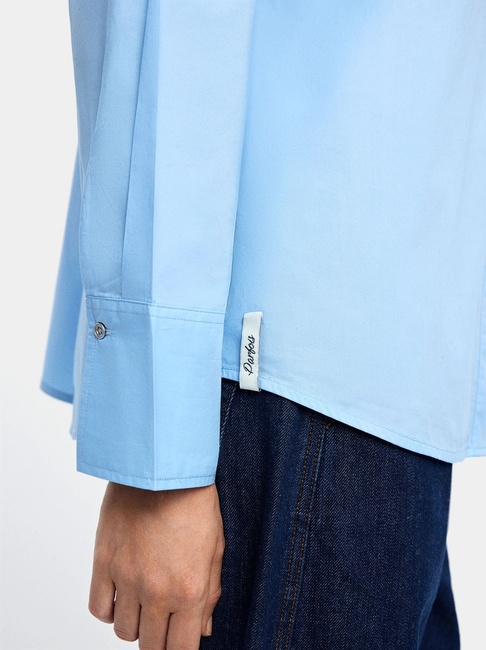 Жіноча синя блузка Parfois артикул 238115 _BL FW2025 Фото ракурс 6 - Жіноча синя блузка Parfois артикул 238115 _BL FW2025