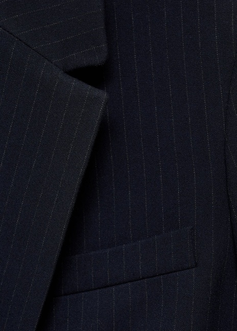 Женский синий пиджак Mango артикул 87040451 69 8 season Фото ракурс 5 - Женский синий пиджак Mango артикул 87040451 69 8 season