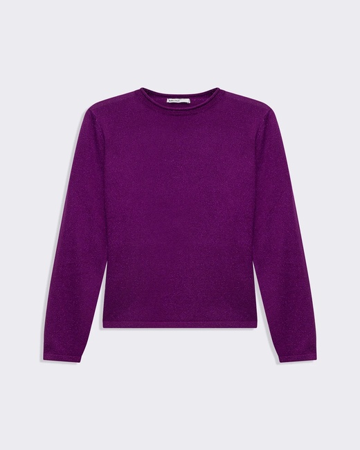 Фото ракурс 1 - Жіночий фіолетовий джемпер Piazza Italia артикул 32345 Violet FW2025