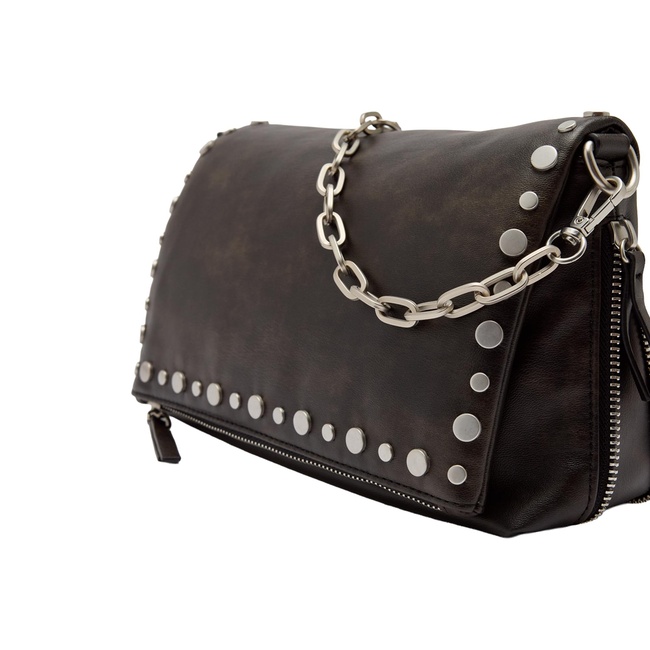 Фото ракурс 3 - Жіноча чорна сумка Parfois артикул 239663 _BK FW2025