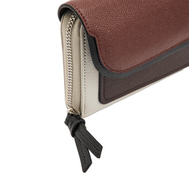 Жіночий бордовий гаманець Parfois артикул 241407 _BU FW2025 Фото ракурс 3 - Жіночий бордовий гаманець Parfois артикул 241407 _BU FW2025