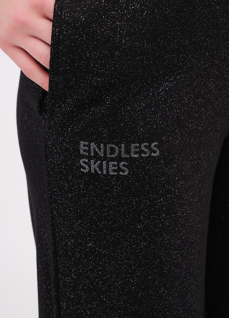 Фото ракурс 4 - Жіночі чорні штани EQUILIBRI артикул W291 043 200 Black FW2025