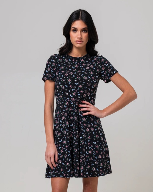 Жіноча синя сукня Piazza Italia артикул 50089 VAR 2 SS2025 Фото ракурс 1 - Жіноча синя сукня Piazza Italia артикул 50089 VAR 2 SS2025