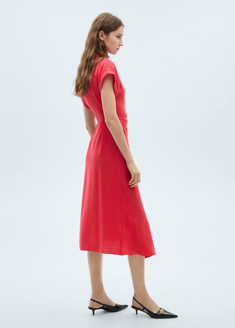 Фото ракурс 2 - Жіноча рожева сукня Mango артикул 87050583 87 8 season