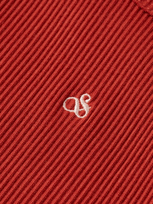 Фото ракурс 7 - Жіноча червона майка SCOTCH & SODA артикул U9A00794T U602 FW2025