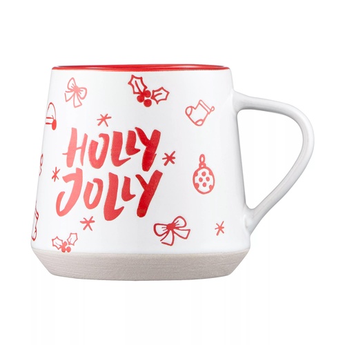 Фото ракурс 1 - Бело-красная чашка Ardesto артикул AR3093 No color FW2025