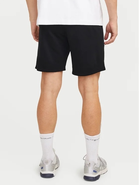 Чоловічі чорні шорти Jack & Jones артикул 12248831 Black SS2025 Фото ракурс 2 - Чоловічі чорні шорти Jack & Jones артикул 12248831 Black SS2025