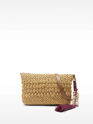 Фото ракурс 1 - Жіноча бежева сумка Parfois артикул 230280 NCM FW2025